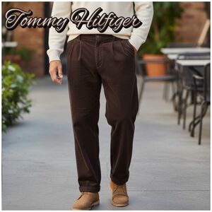 Tommy Hilfiger Vintage Corduroy Pants Mens 34x30